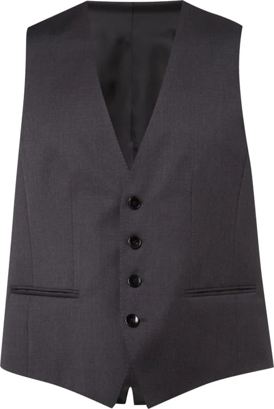 Neu ? BOSS Weste Aus Schurwolle - Anthrazit ⌛ – Bild 4