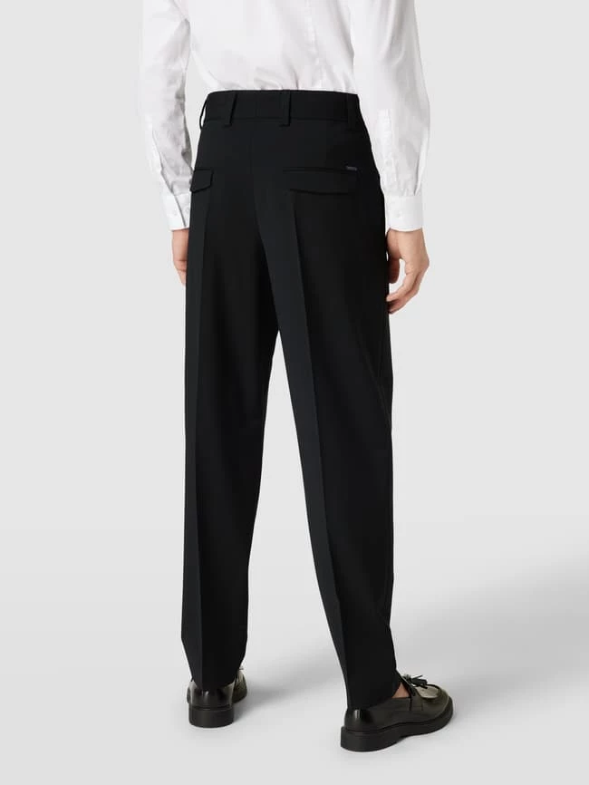 Neu ? HUGO Hose Mit Bundfalten Modell 'Felix' - Schwarz ? – Bild 5