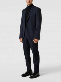 Bestpreis ⌛ BOSS Slim Fit Anzughose Mir Eingrifftaschen Modell 'Genius' - Marineblau ?