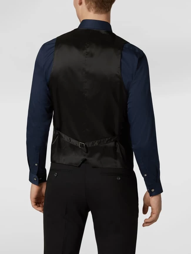 Bester Verkauf ❤️ Tiger Of Sweden Weste Mit Kontrastrückseite - Schwarz ? – Bild 5