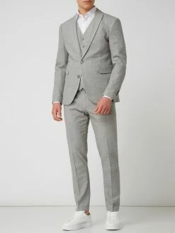 Brandneu ⭐ Cinque Weste Mit Stretch-Anteil Modell 'Civento' - Hellgrau ?