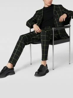 Top 10 ⭐ Karl Lagerfeld 2-Knopf-Sakko Mit Karomuster - Schwarz ?