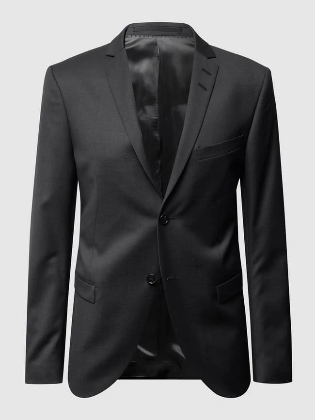 Großhandel ? Tiger Of Sweden 2-Knopf-Sakko Aus Wolle - Dunkelgrau ? – Bild 2