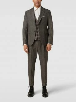 Bestpreis ? Cinque Weste Mit Karomuster Modell 'CiVitra' - Taupe ?