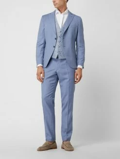 Am billigsten ✨ Wilvorst Anzughose Aus Wolle - Bleu ?