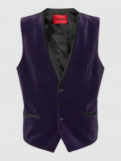 Großhandel ? HUGO Weste Mit Eingrifftaschen - Purple ?