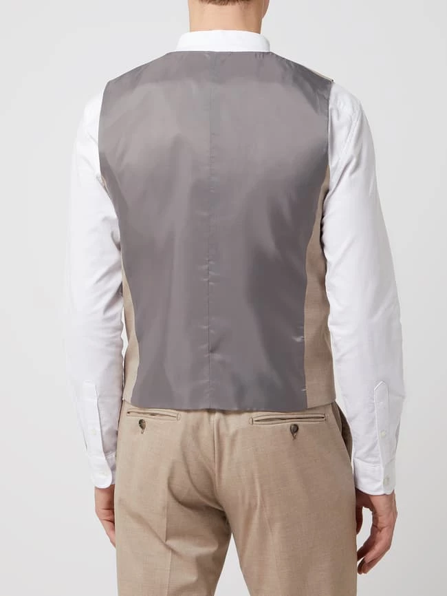 Bester Verkauf ? Selected Homme Slim Fit Weste Mit Stretch-Anteil Modell 'MyloLogan' - Sand ? – Bild 5