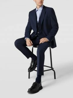 Beste Bewertungen von ✨ BOSS Weste Mit Paspeltaschen - Marineblau ✨