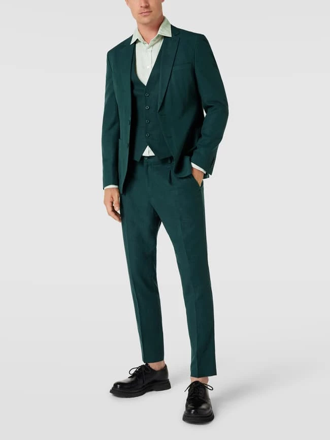 Besorgen ? MCNEAL Slim Fit Weste Mit Paspeltaschen - Grün ?