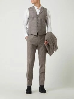 Schlussverkauf ? Wilvorst Weste Aus Wollmischung - Rot Meliert ⭐