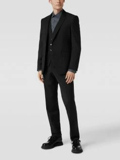 Beste Bewertungen von ? BOSS Anzughose In Unifarbenem Design - Schwarz ?