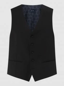 Angebote ? Pierre Cardin Weste Mit Schurwoll-Anteil Modell 'Hugo' - 'Futureflex' - Schwarz ?