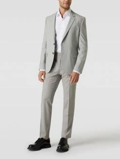 Am billigsten ✨ HUGO Hose Mit Bügelfalten Modell 'Hesten' - Hellgrau ?