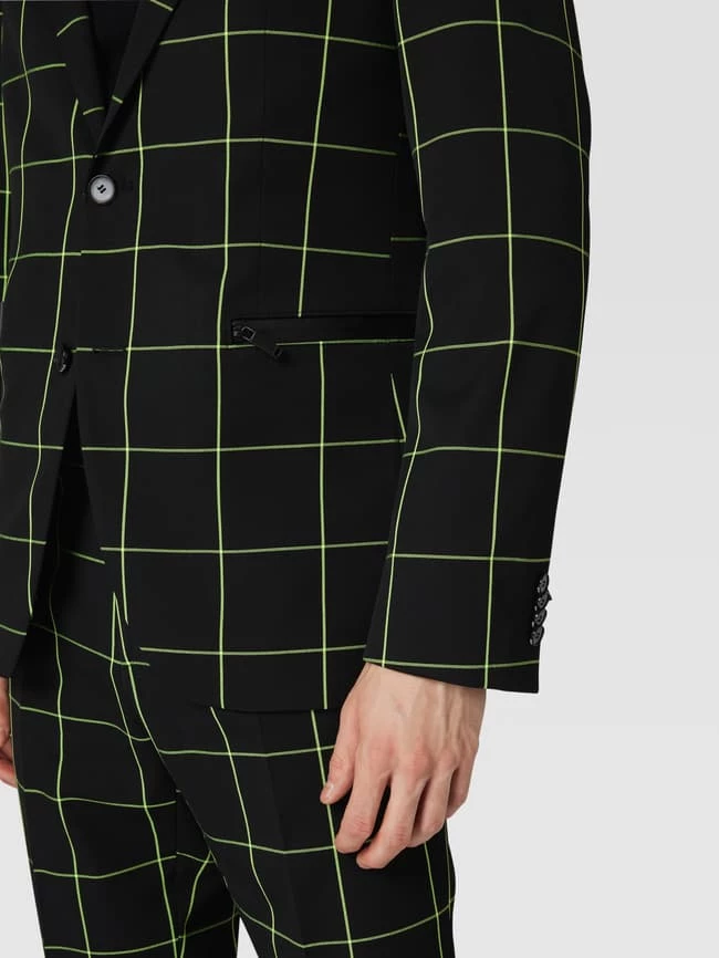 Top 10 ⭐ Karl Lagerfeld 2-Knopf-Sakko Mit Karomuster - Schwarz ? – Bild 3