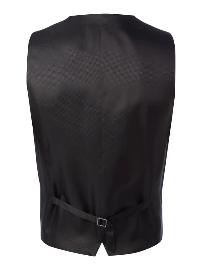 Bestes Angebot ✨ BOSS Weste Aus Schurwolle - Schwarz ✨ – Bild 3