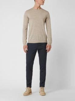 Blitzangebot ? Matinique Slim Fit Anzughose Mit Nadelstreifen Modell 'Liam' - Dunkelblau ✨