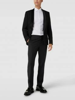 Bestpreis ? Pierre Cardin Anzughose Mit Label-Patch - Schwarz ?