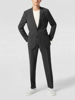 Rabatt ❤️ Strellson Slim Fit Anzughose Mit Bügelfalten 'Flex Cross' - Anthrazit ?