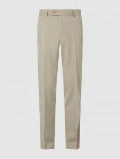 Besorgen ? Carl Gross Anzughose Aus Schurwolle Modell 'Shiver' - Beige ?