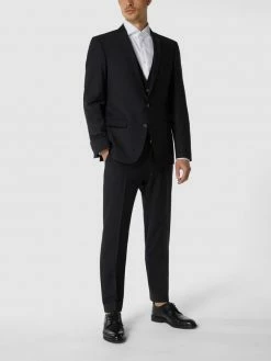 Auslauf ? Roy Robson Anzughose Mit Stretch-Anteil - Schwarz ✔️