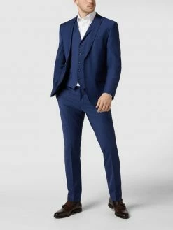 Am billigsten ? Roy Robson Weste Aus Schurwollmischung Mit Reverskragen - Royalblau ?