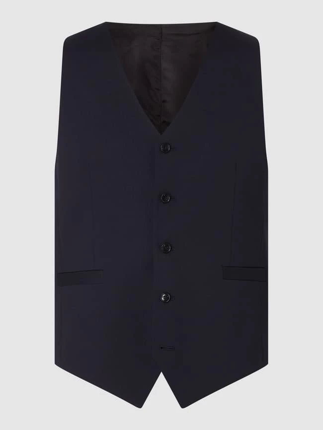 Auslauf ? Tiger Of Sweden Weste Mit Kontrastrückseite - Marineblau ?