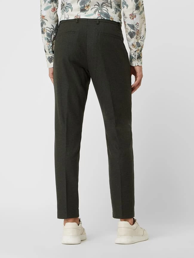 Besorgen ? Selected Homme Slim Fit Anzughose Mit Stretch-Anteil Modell 'Adrian' - Olivgrün ? – Bild 4