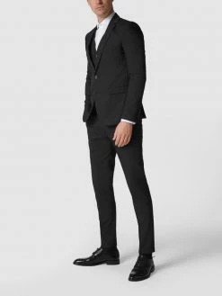 Am billigsten ? Montego Anzug-Hose Mit Stretch-Anteil - Schwarz ?