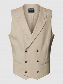 Großhandel ? MCNEAL Weste Mit Paspeltaschen - Beige ?