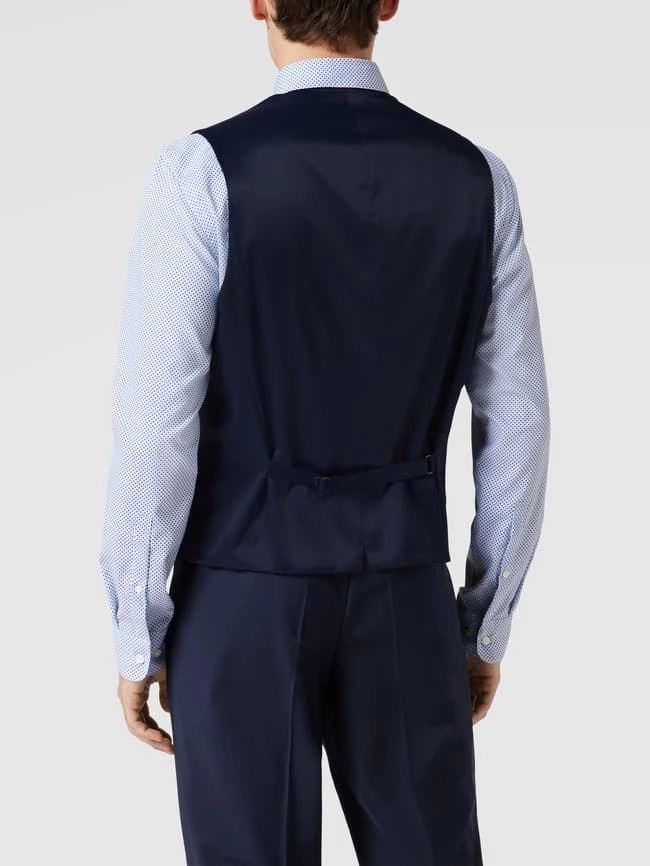 Beste Bewertungen von ✨ BOSS Weste Mit Paspeltaschen - Marineblau ✨ – Bild 5