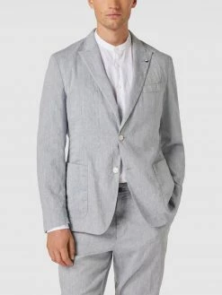 Aktion ? BOSS Sakko Mit Anstecknadel Modell 'Hanry' - Bleu ❤️