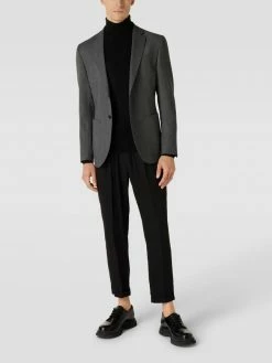 Auslauf ? JOOP! Collection Sakko Mit Allover-Muster Modell 'Dash' - Mittelgrau ?