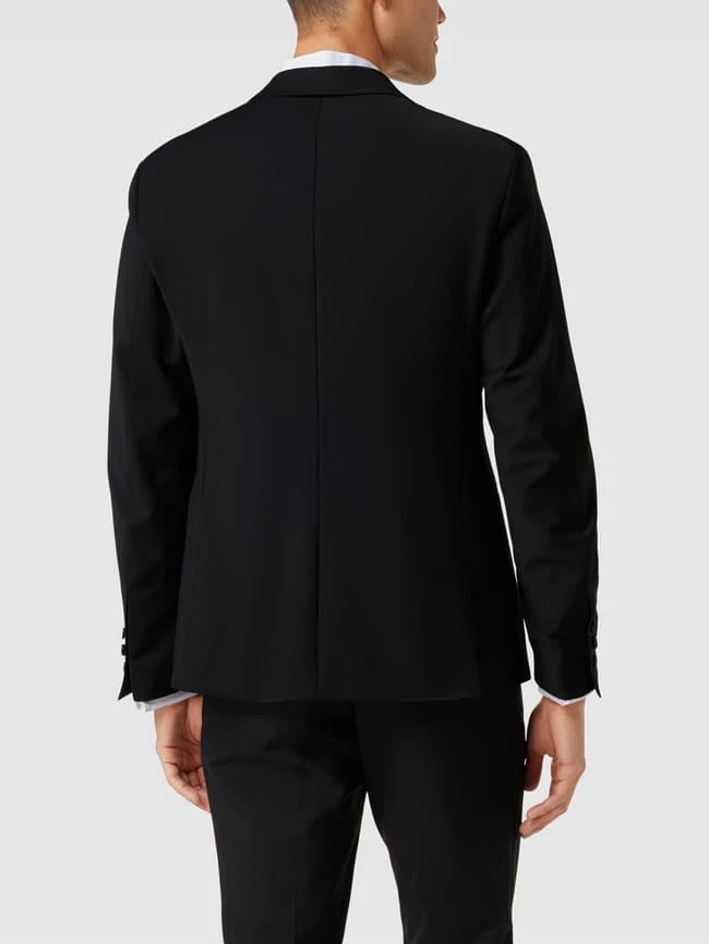 Top 10 ? Drykorn 2-Knopf-Sakko Mit Reverskragen Modell 'LORIENT' - Schwarz ? – Bild 5