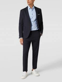 Billig ⭐ Cinque Slim Fit 2-Knopf-Sakko Mit Kissing Buttons Modell 'CiDati' - Marineblau ⭐