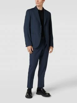 Brandneu ✔️ CG - Club Of Gents Sakko Mit Anstecknadel Modell 'Carver' - Blau ?