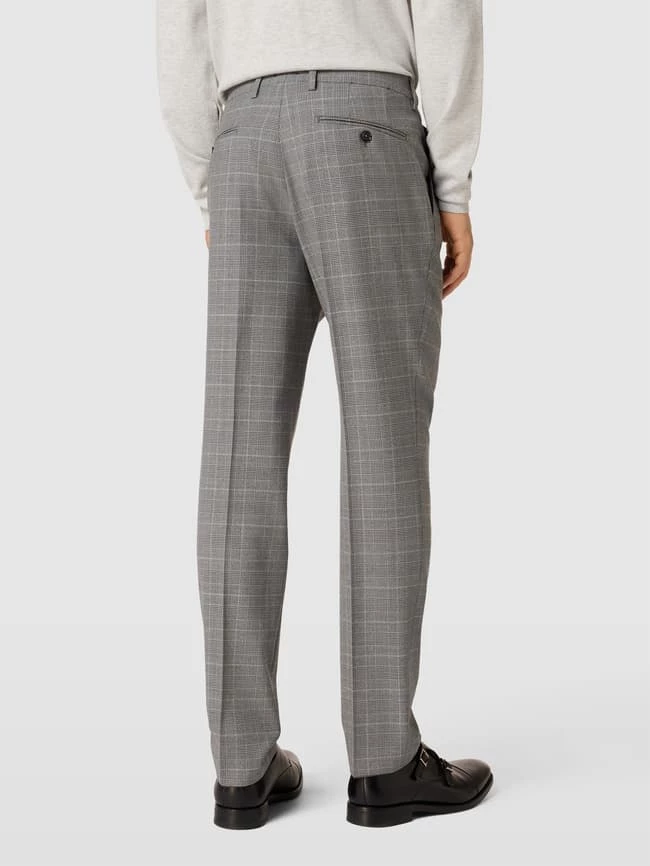 Neu ? Pierre Cardin Anzughose Mit Glencheck-Muster Modell 'Rick' - Hellgrau ? – Bild 5