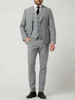 Budget ⌛ Atelier Torino Weste Mit Leinen-Anteil Modell 'Orazio' - Hellblau ?