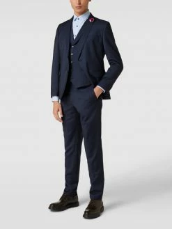 Blitzangebot ? CG - Club Of Gents Weste Mit Schalkragen - Marineblau ?