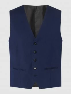 Blitzangebot ✨ Selected Homme Slim Fit Weste Mit Stretch-Anteil Modell 'Mylobill' - Royalblau ❤️