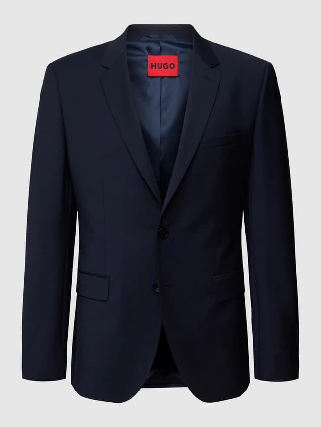 Blitzangebot ? HUGO Sakko Mit Reverskragen Modell 'Jeffery' - Marineblau ? – Bild 2