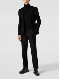 Großhandel ? HUGO Slim Fit Hose Mit Logo-Muster Modell 'Getlin' - Schwarz ?