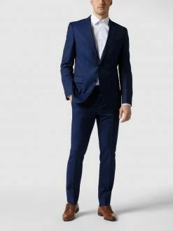 Bestpreis ? BOSS Anzughose Aus Schurwolle Modell 'Genius' - Royalblau ⌛