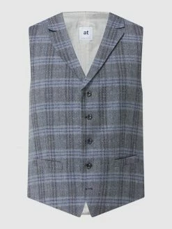 Angebote ? Atelier Torino Weste Mit Schurwoll-Anteil Modell 'Orazio' - Marineblau ✔️