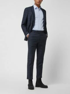 Bestpreis ? Strellson Slim Fit Anzughose Mit Leinen-Anteil Modell 'Till' - Marineblau ?