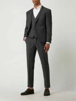 Budget ? Cinque Super Slim Fit Anzughose Mit Stretch-Anteil Modell 'Cicastello' - Mittelgrau ?