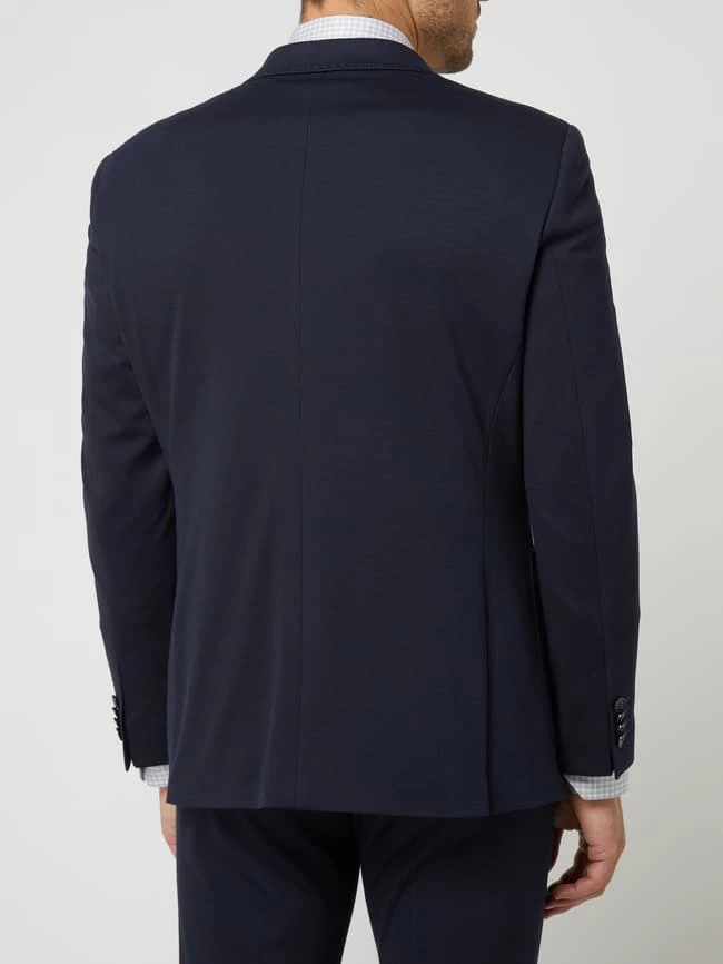Am billigsten ? DIGEL Modern Fit 2-Knopf-Sakko Aus Jersey Modell 'Edison' - Marineblau ✨ – Bild 5
