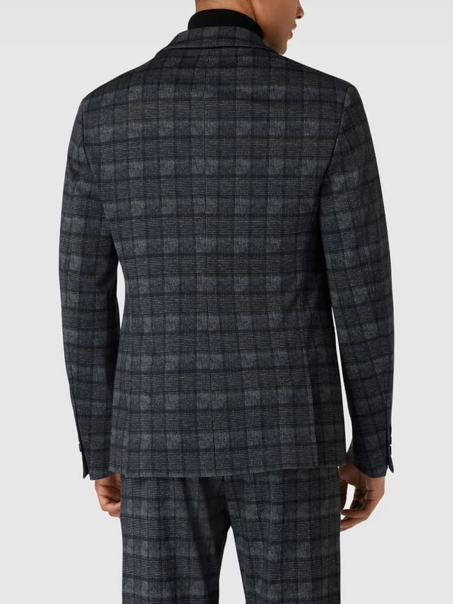 Bestpreis ? Drykorn 2-Knopf-Sakko Mit Karomuster Modell 'Hurley' - Dunkelblau ? – Bild 5