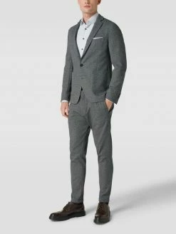 Rabatt ? Cinque Slim Fit 2-Knopf-Sakko Mit Strukturmuster Modell 'CiUno' - Blau ?