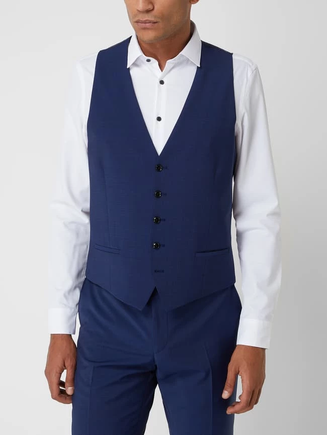 Bestes Angebot ❤️ Strellson Weste Mit Woll-Anteil Modell 'Ves' - Royalblau ? – Bild 4