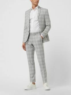 Billig ✨ Montego Anzughose Mit Stretch-Anteil - Mittelgrau ⭐